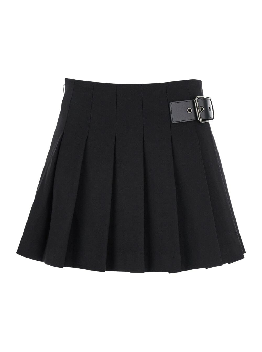 DUNST Ribbon Pleated Midi Skirt Dunst