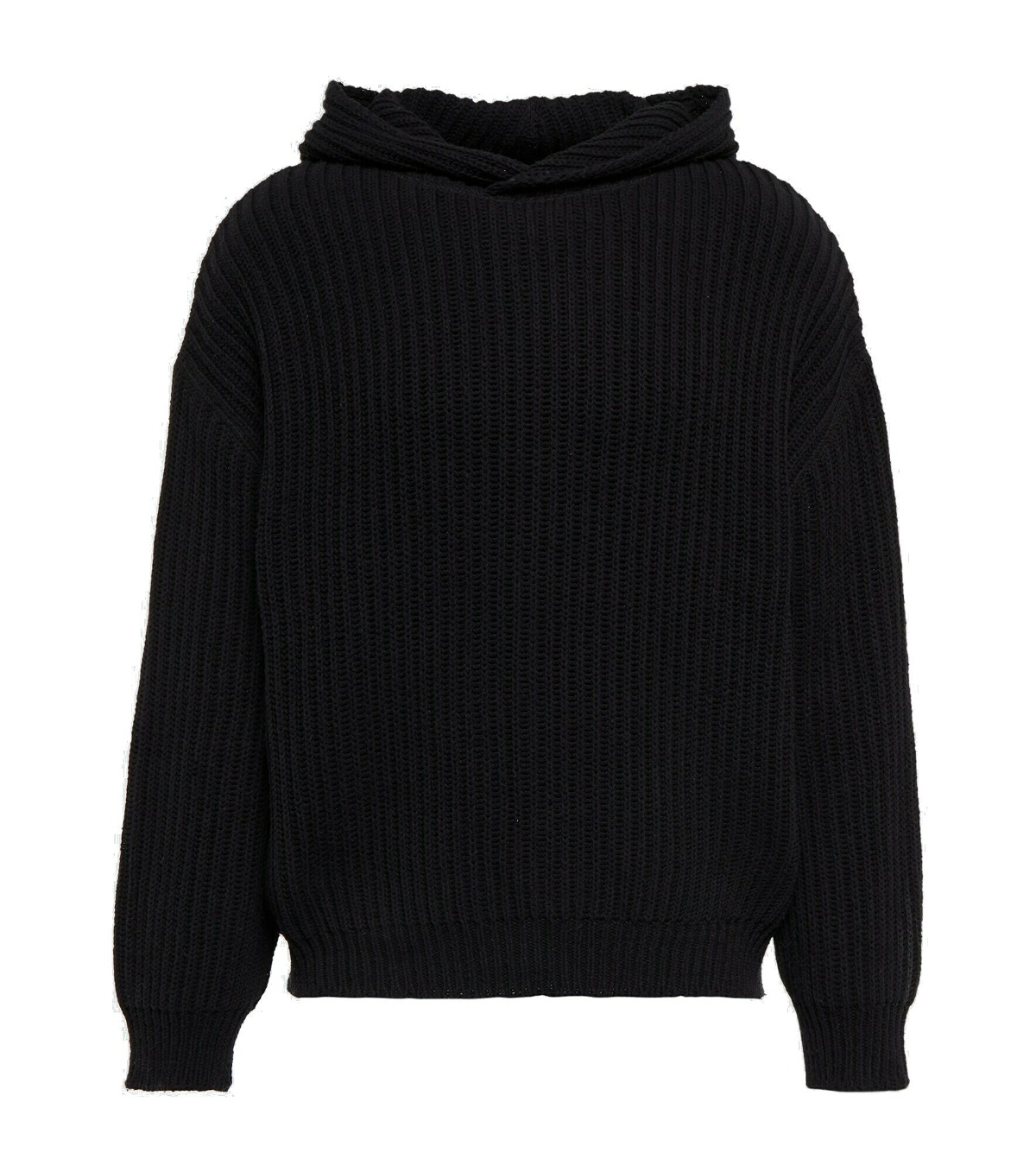 Our Legacy - Sailor ribbed-knit silk hoodie Our Legacy