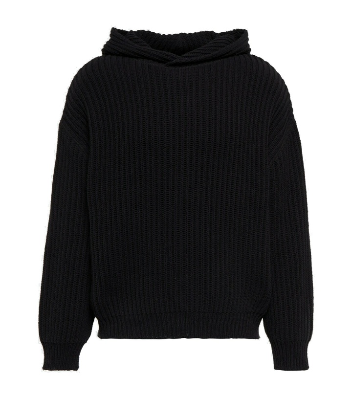 Photo: Our Legacy - Sailor ribbed-knit silk hoodie