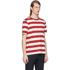 Marni Three-Pack Tricolor Striped T-Shirt