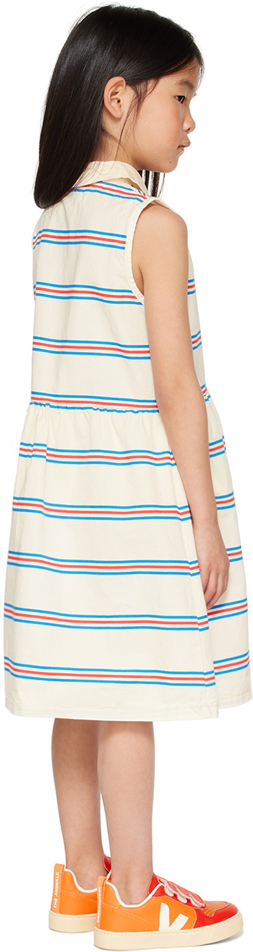 Short dress allover stripes - BONMOT main image 0