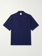 Paul Smith - Camp-Collar Cotton-Seersucker Shirt - Blue