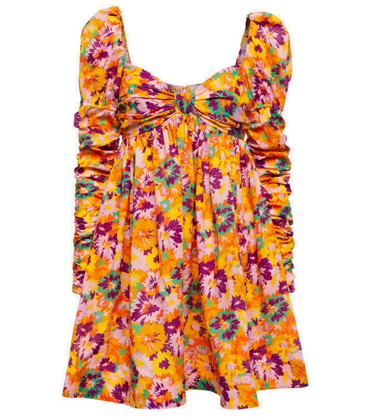 Photo: Zimmermann - Floral cotton minidress