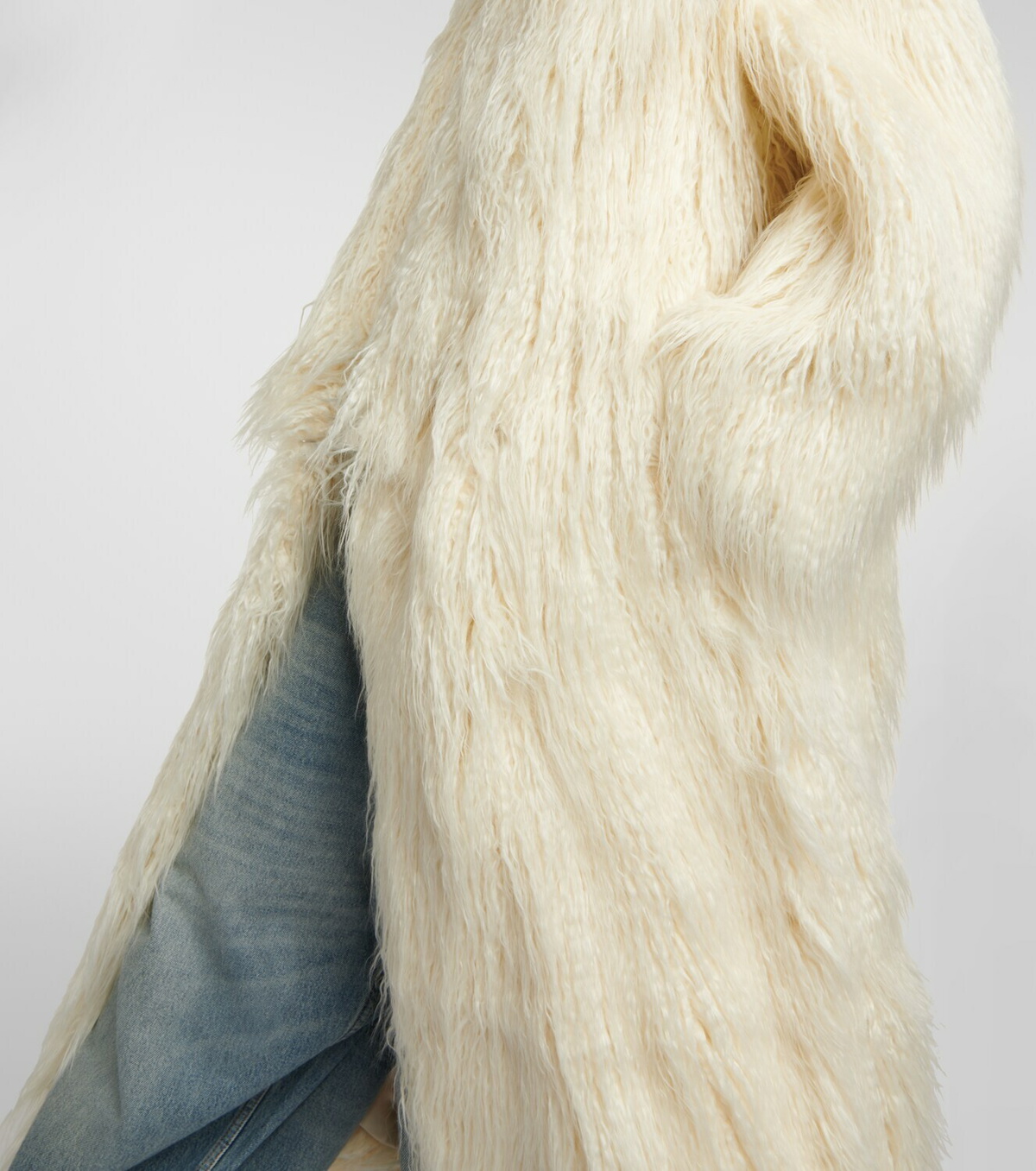 The Frankie Shop Nicole oversized faux fur coat