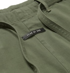 Fear of God - Belted Cotton Cargo Trousers - Green
