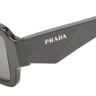 Prada Eyewear Men's PR-A05S Sunglasses in Black/Dark Grey