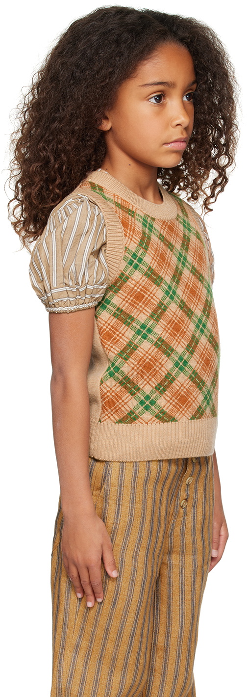 Caramel Kids Brown Maple Vest
