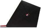 Thom Browne Black Leather Kite Bag