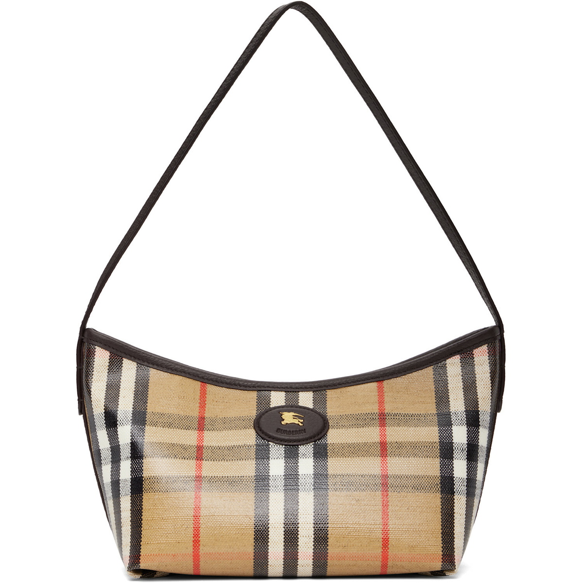 Burberry Beige Mini Highlands Shoulder Bag​