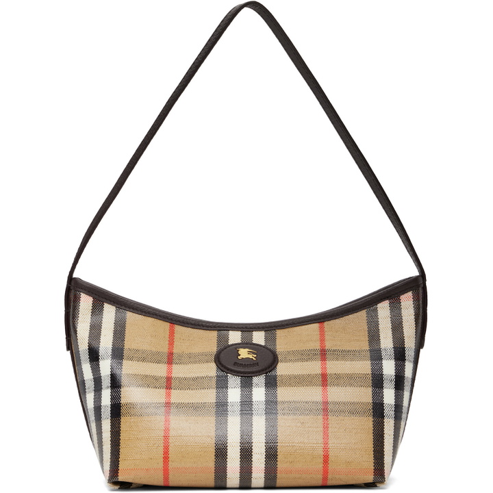 Photo: Burberry Beige Mini Highlands Shoulder Bag​