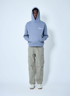 Metalwood Logo Print Hooded Sweatshirt