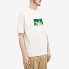 Drole de Monsieur Men's Drôle de Monsieur Nature Graphic T-Shirt in Cream