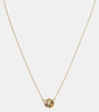 Bucherer Fine Jewellery Peekaboo 18kt rose gold necklace with beryl and diamonds