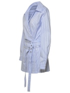 AMBUSH Stripes Crossed Shirt Dress