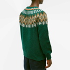 Howlin by Morrison Men's Howlin' Future Fantasy Fair Isle Crew Knit in Forest