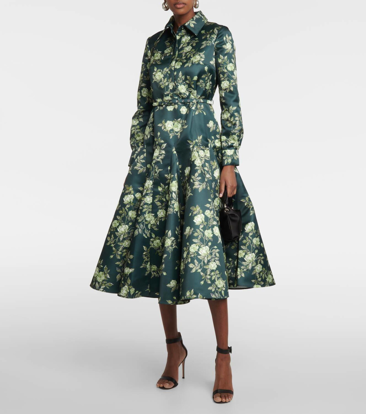 emilia wickstead shirt dress Jody shirt dress in blue - Emilia Wickstead