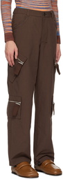 Jacquemus Brown Le Papier 'Le Cargo Marrone' Cargo Pants