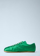 Dries Van Noten Satin Low-Top Sneakers