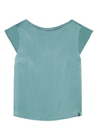Herno Crepe de Chine top Blue