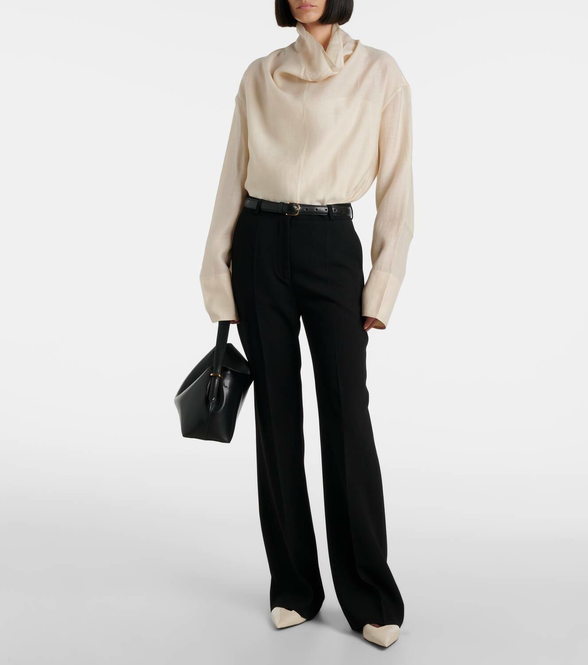 toteme Pomerance blouse  トーテム Pomerance Blouse – La Garçonne