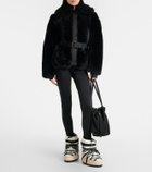 Moncler Grenoble Valdivian shearling down jacket