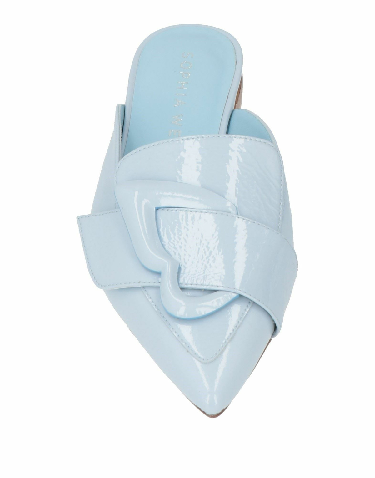 Sophia Webster Womens Mules & Clogs in Sky blue