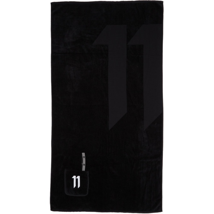 Photo: 11 by Boris Bidjan Saberi Black Logo Towel