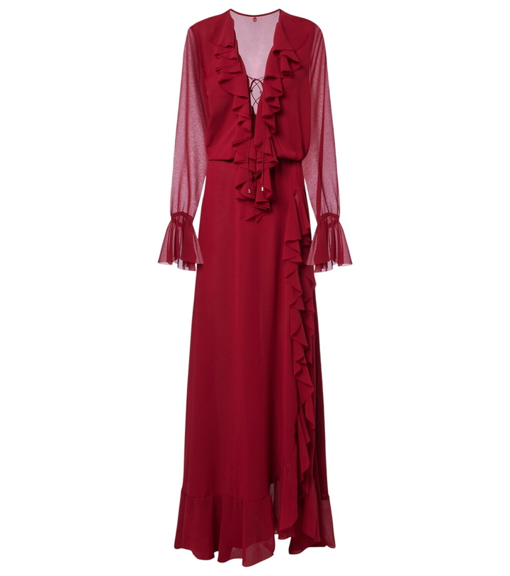 Photo: Bananhot Bellen ruffled maxi dress