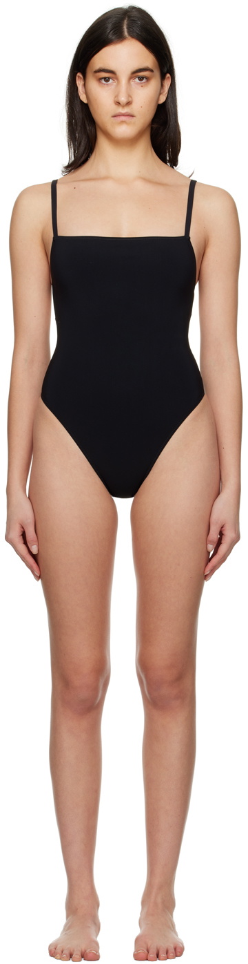 Lido Black Tre One-Piece Swimsuit