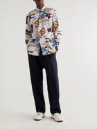 Comme des Garçons SHIRT - KAWS Printed Cotton-Poplin Shirt - White