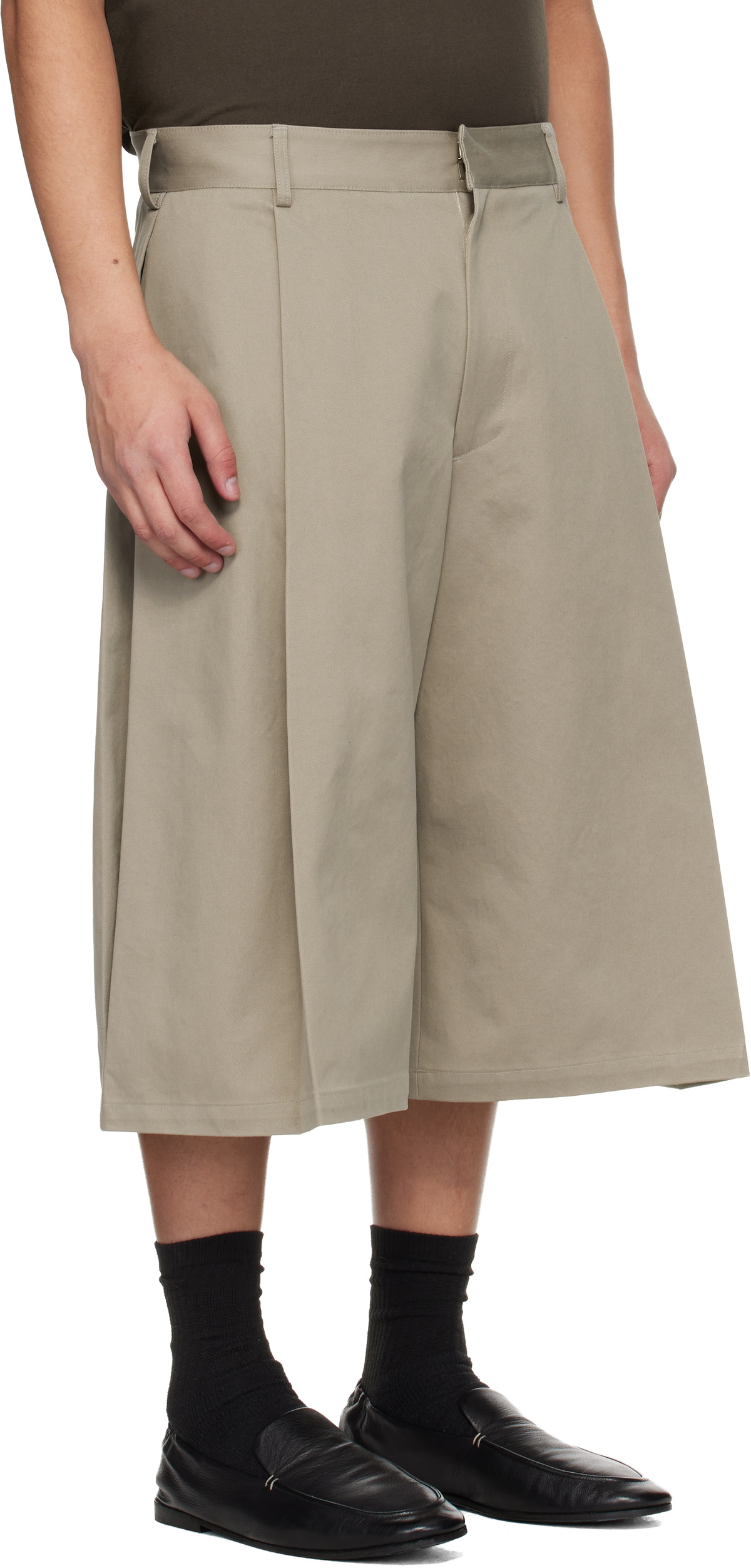 Seventh Beige Bermuda Chino Shorts