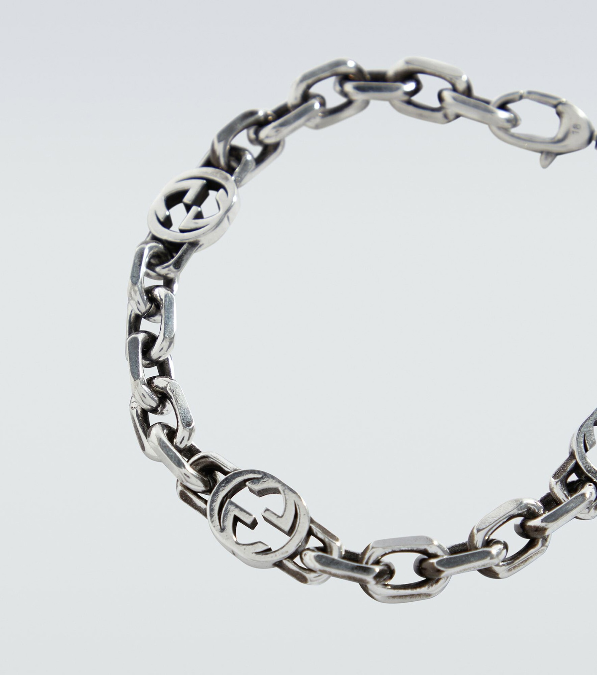 Gucci Silver Interlocking G bracelet Gucci