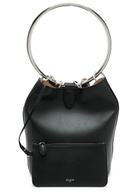 Alaïa Ring Large Leather Bucket bag - Black - One Size