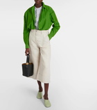 Loewe Layered cotton and silk shirt