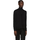 Z Zegna Black Extrafine Merino Cardigan