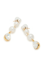 Jennifer Behr Corisandre 18kt Gold-plated Drop Earrings - Pearl - One Size