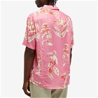 Corridor Men's Floral Vacation Shirt in Pink