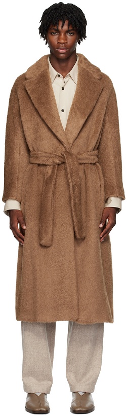 Photo: Max Mara Brown Oversized Coat