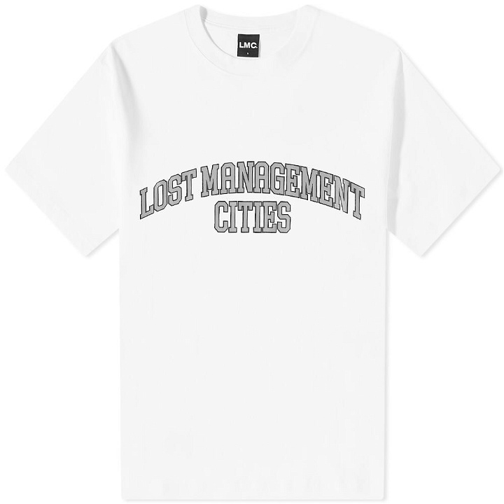 Photo: LMC Men's Arch T-Shirt in White