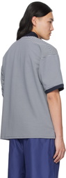 DAIWA PIER39 Navy & White Tech Polo