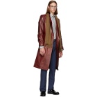 Paul Smith Red Double-Breasted Coat