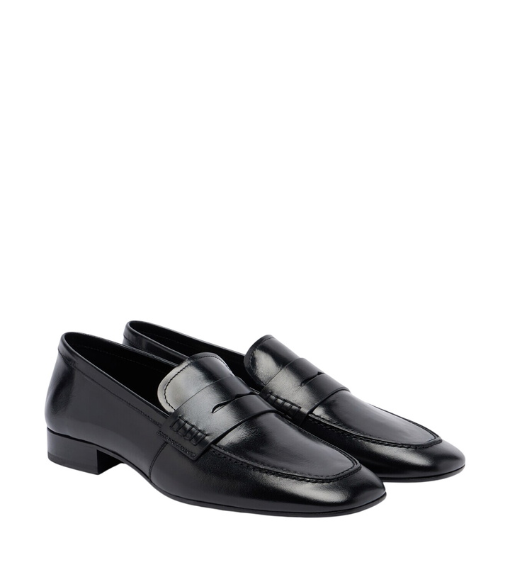 Photo: Dries Van Noten Leather penny loafers