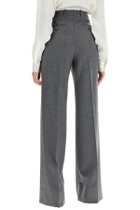 TOM FORD flannel bootcut pants in Grey