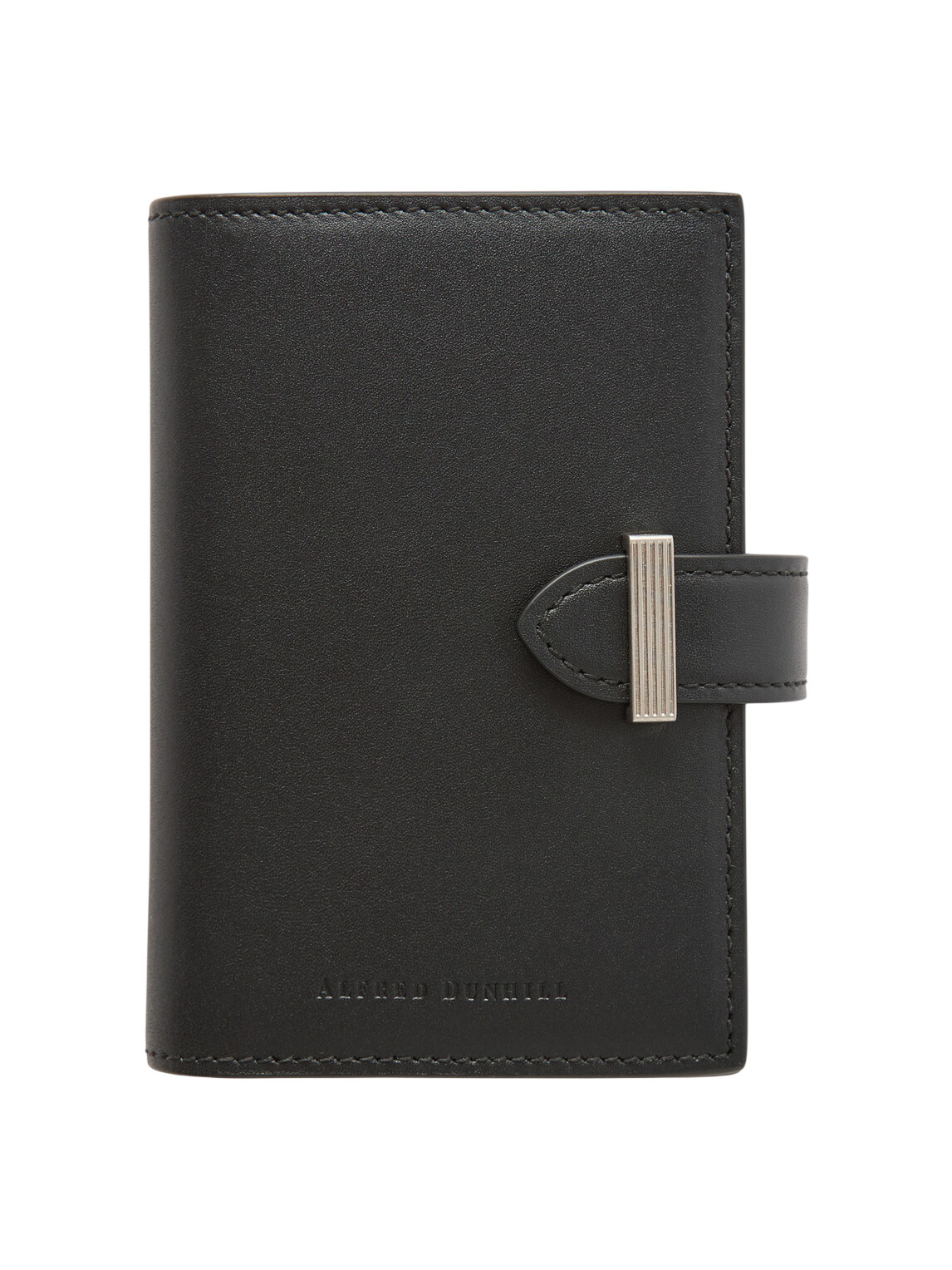 Dunhill - Embossed Chassis Leather Billfold Wallet - Men - Black