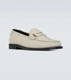 Saint Laurent - Le Loafer leather penny loafers