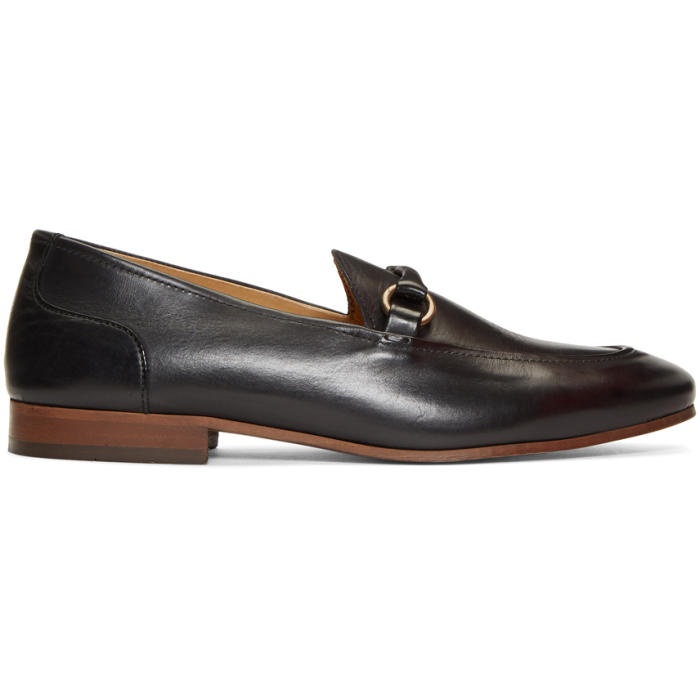 Photo: H by Hudson Black Renzo Loafers