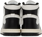 AMIRI Black & White Skel Hi Sneakers