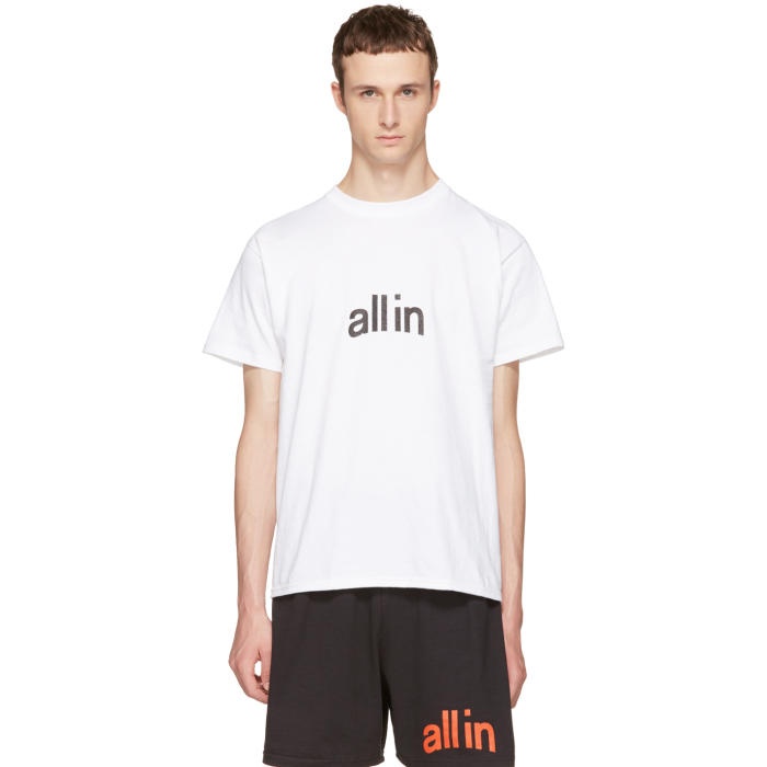 Photo: all in White Champion Edition Logo T-Shirt 