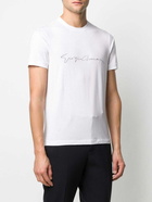 GIORGIO ARMANI - White Designer T-shirt