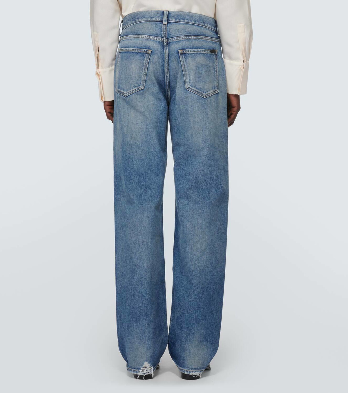 Saint Laurent Corduroy wide-leg jeans Saint Laurent